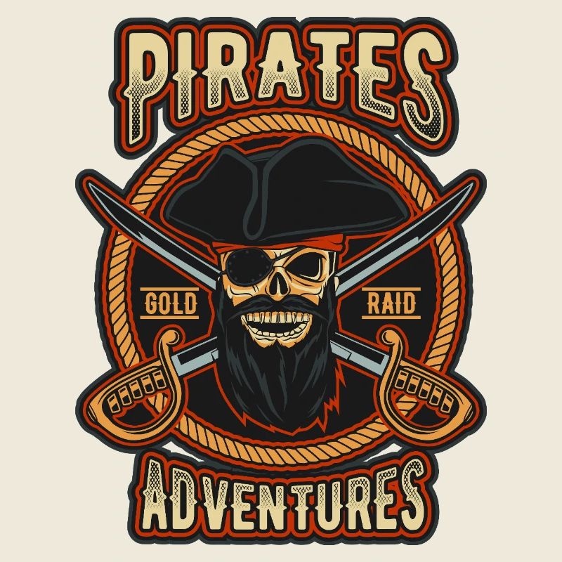 Pirate Gold Raid Patch