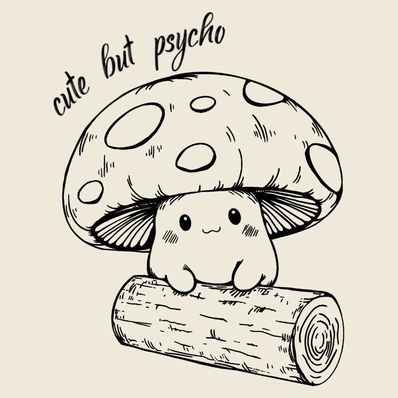 Süßer Pilz - cute but psycho