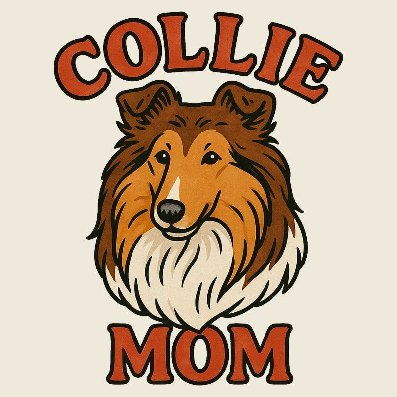 Portrait de la mère Collie