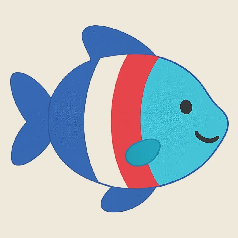 Fisch gestreift