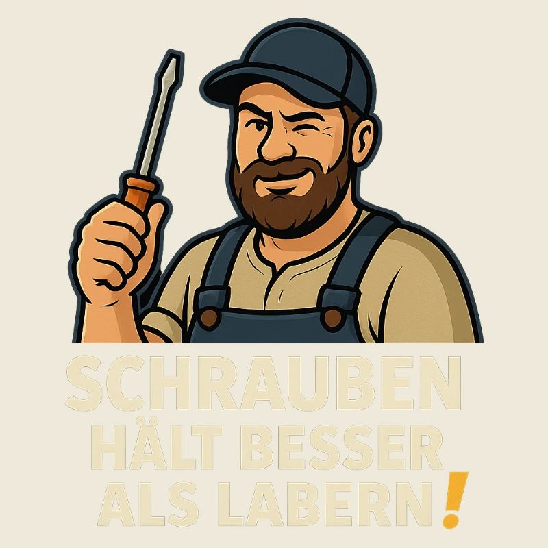 Screwing holds better than babbling