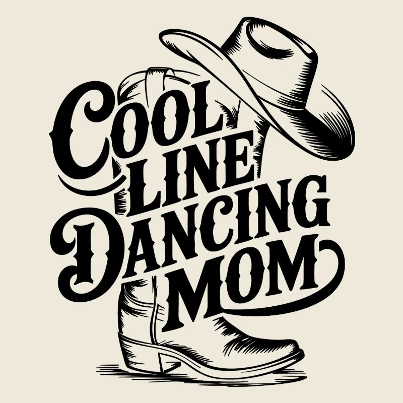 Line Dance Mom Linedance Mama Geschenk