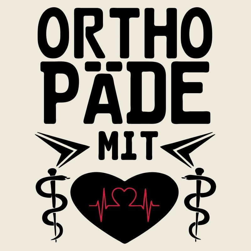 Orthopäde mit Herz Geschenk