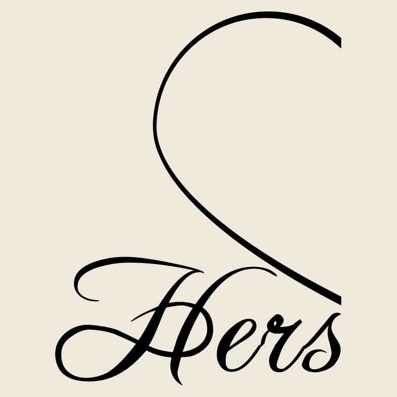 Hers ihre mann ehemann Herz halbiert halbes