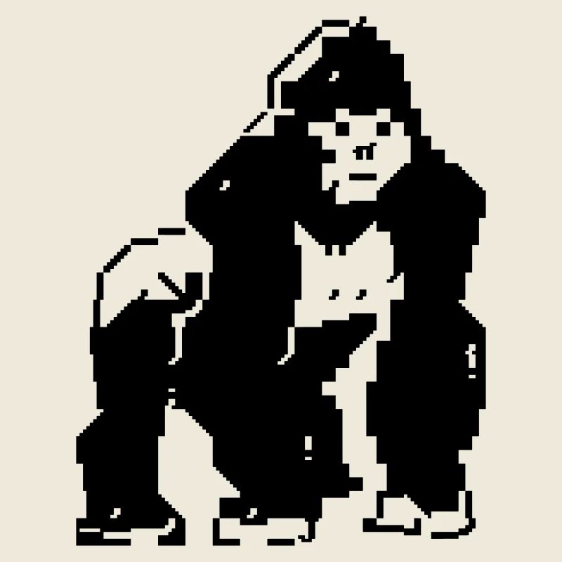 Gorille PETSCII
