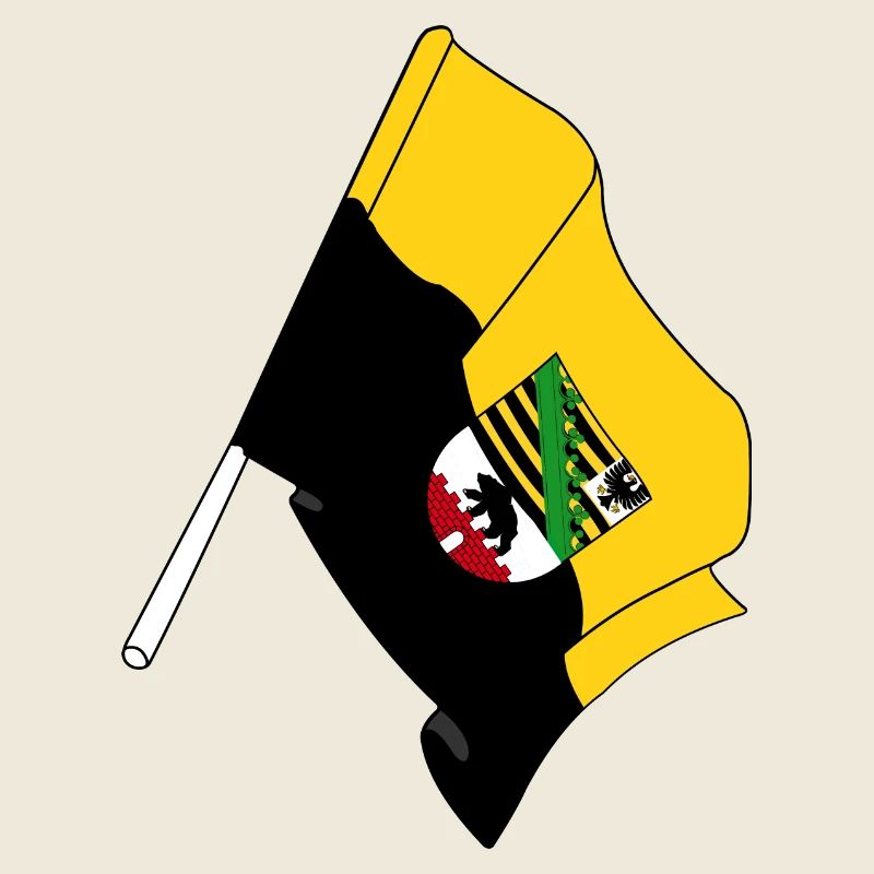 Drapeau de la Saxe-Anhalt