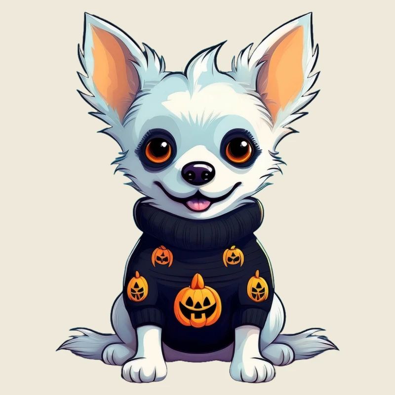 Chihuahua Hallooween Pullover