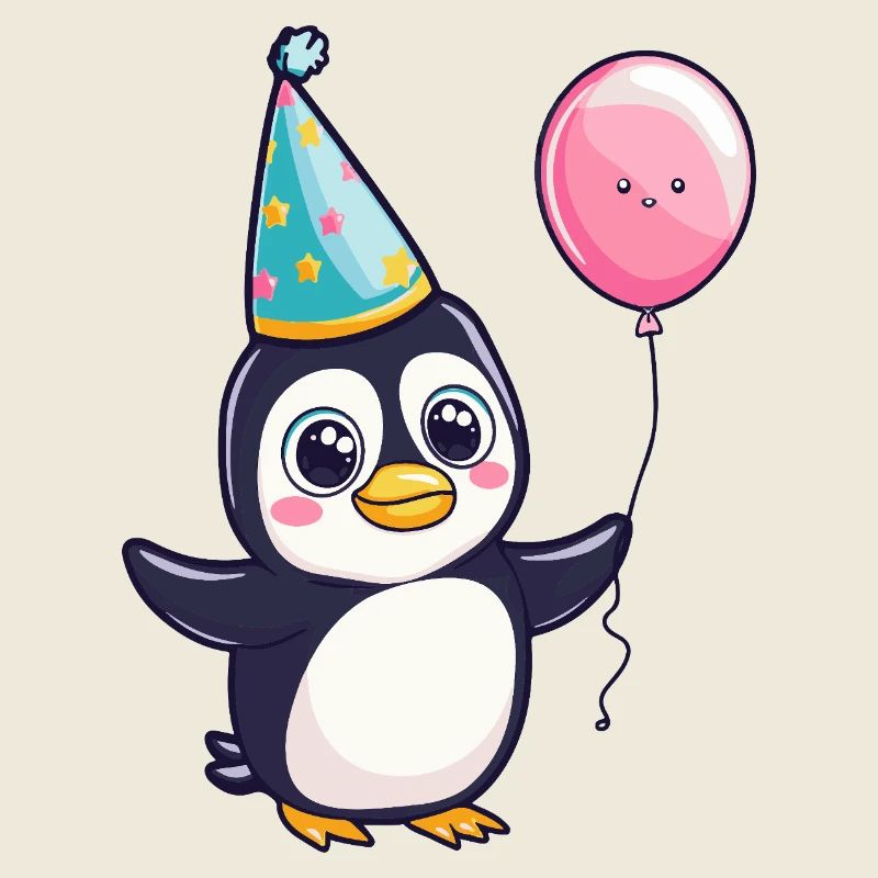 Pinguin Geburtstag Baby