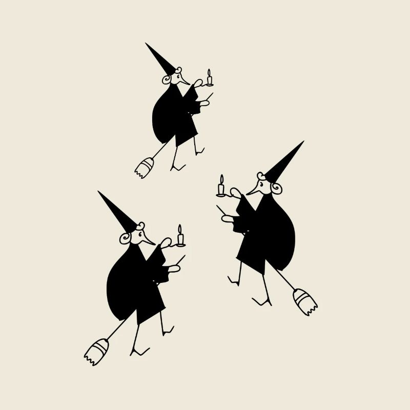 Image flying witches