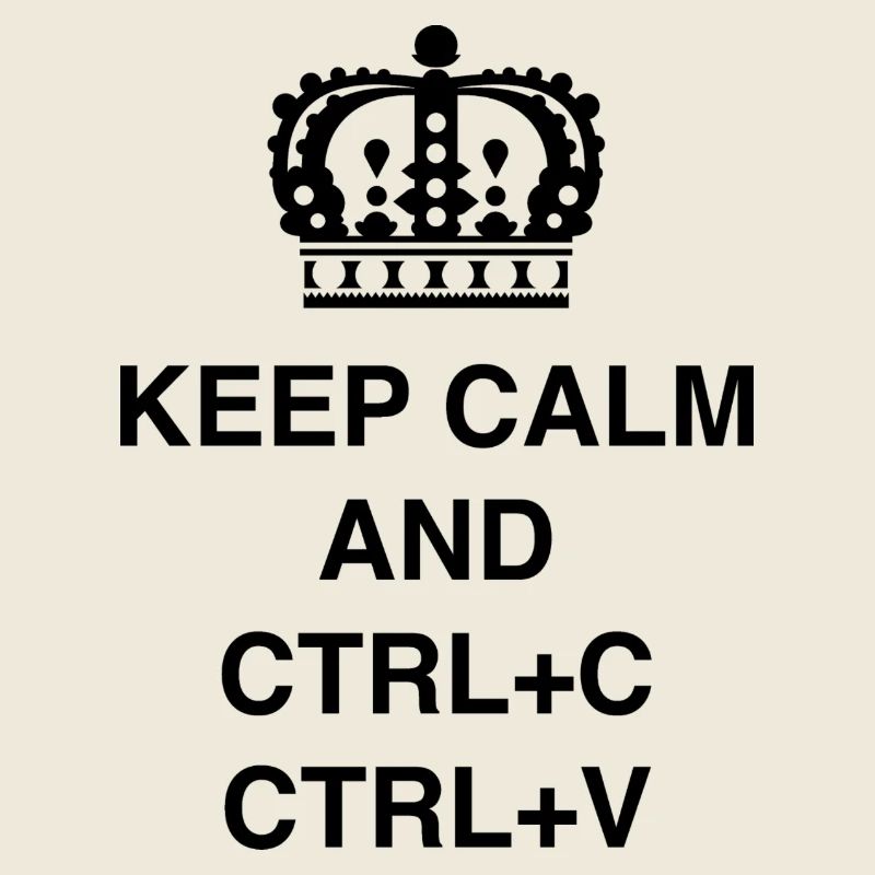 Class shirts Keep calm and CTRL+C CTRL+V