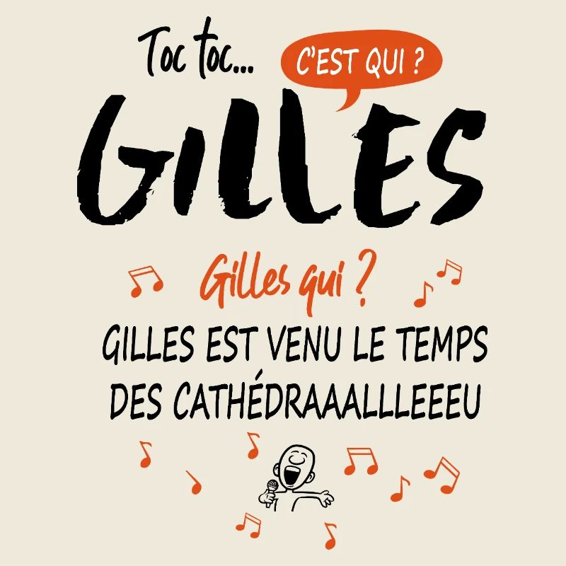 Name Gilles Geburtstag Geschenkidee Mann