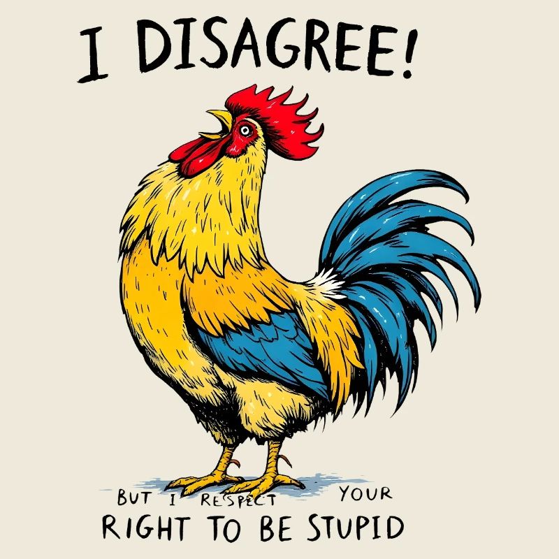 Lebendige Hahn Splash Art