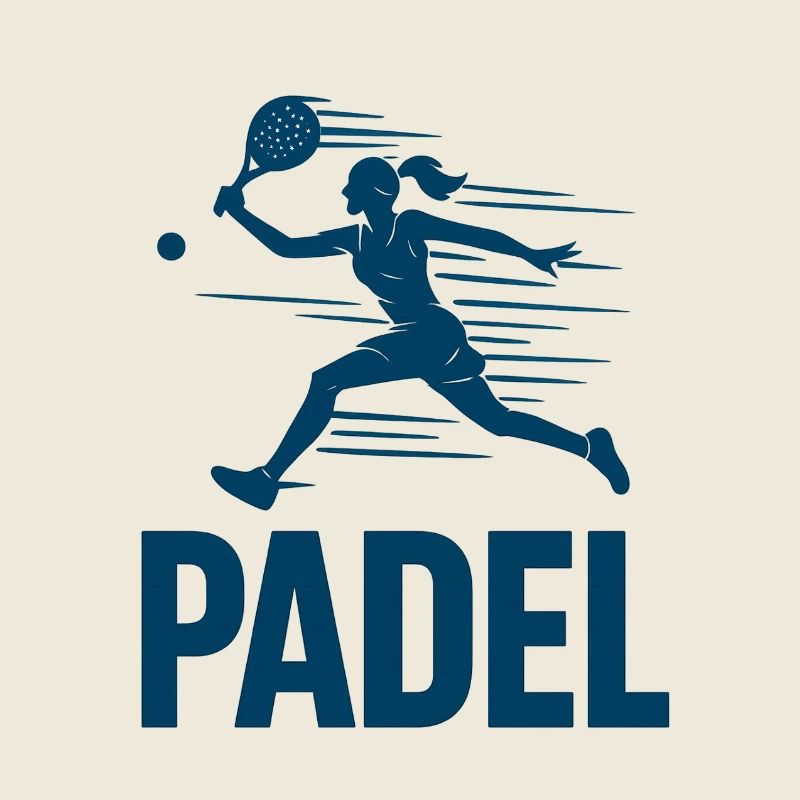 Padel Sprinter Silhouette