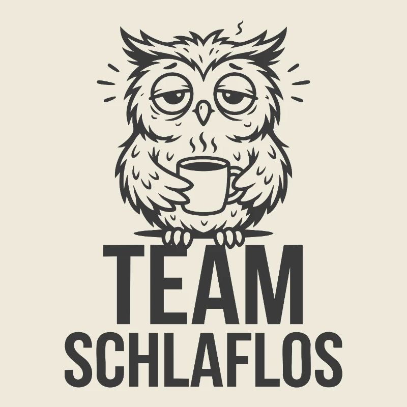 Team Schlaflos – Müde Eule