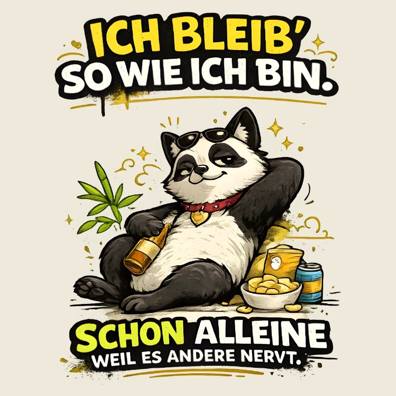 Ich bleib so wie ich bin Panda