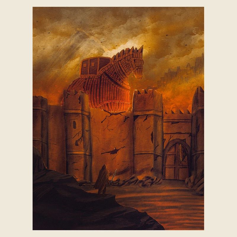 Le cheval de Troie à Muralla