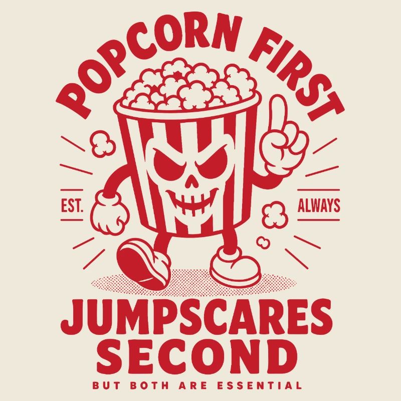 Popcorn First Jumpscares Second