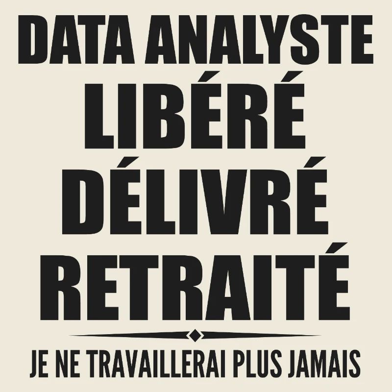 Data Analyste célèbre sa retraite avec humour
