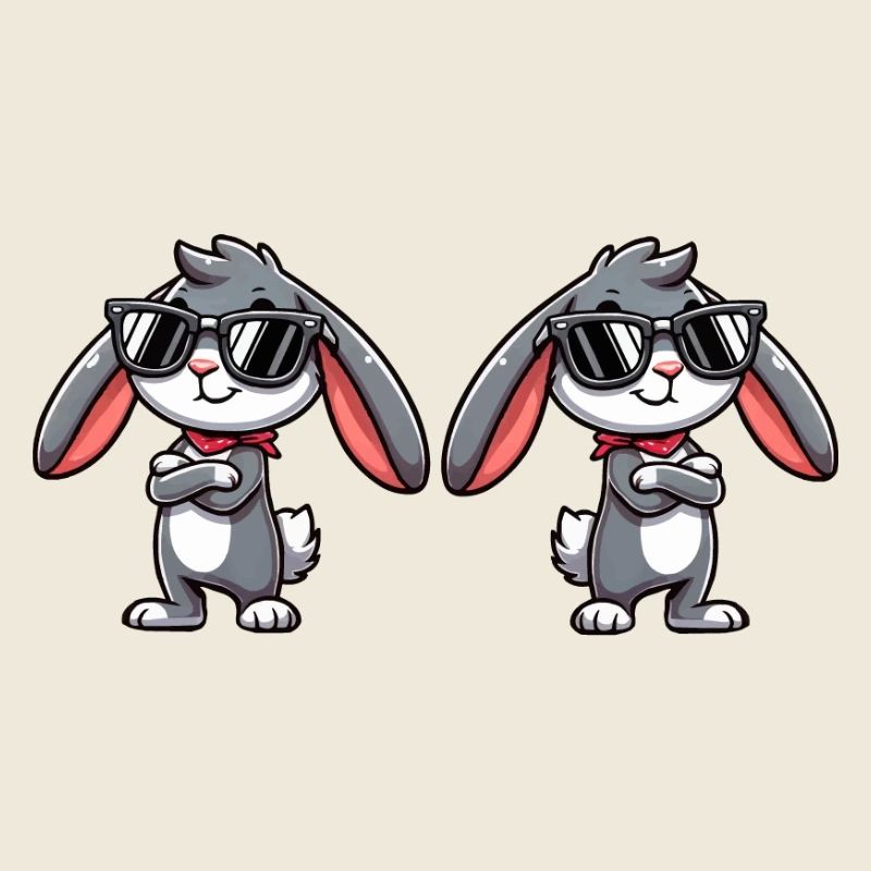 Bunny Comic Sunglasses 2
