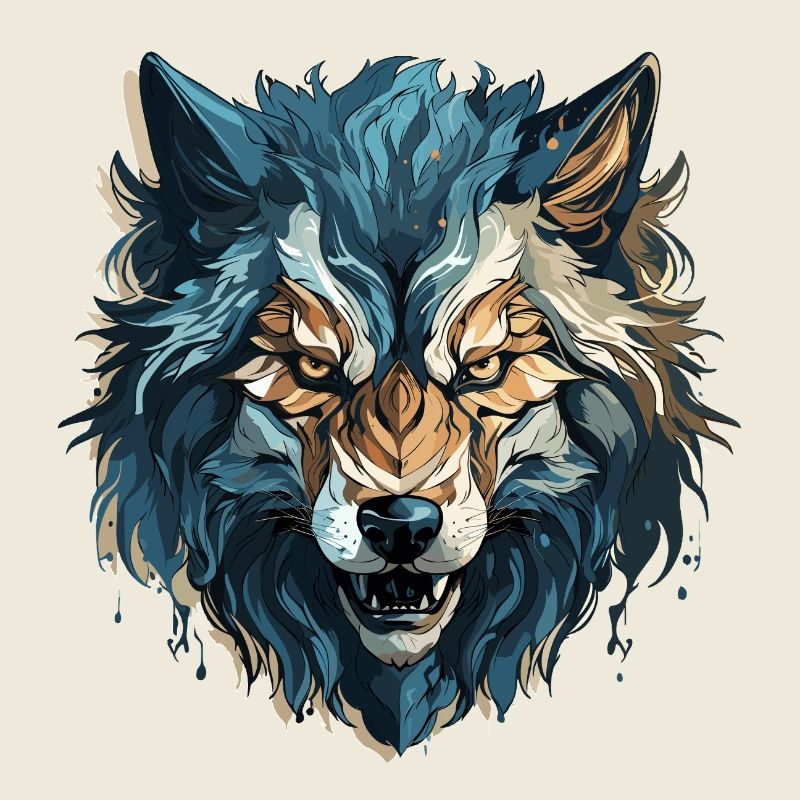Wolf - Illustration