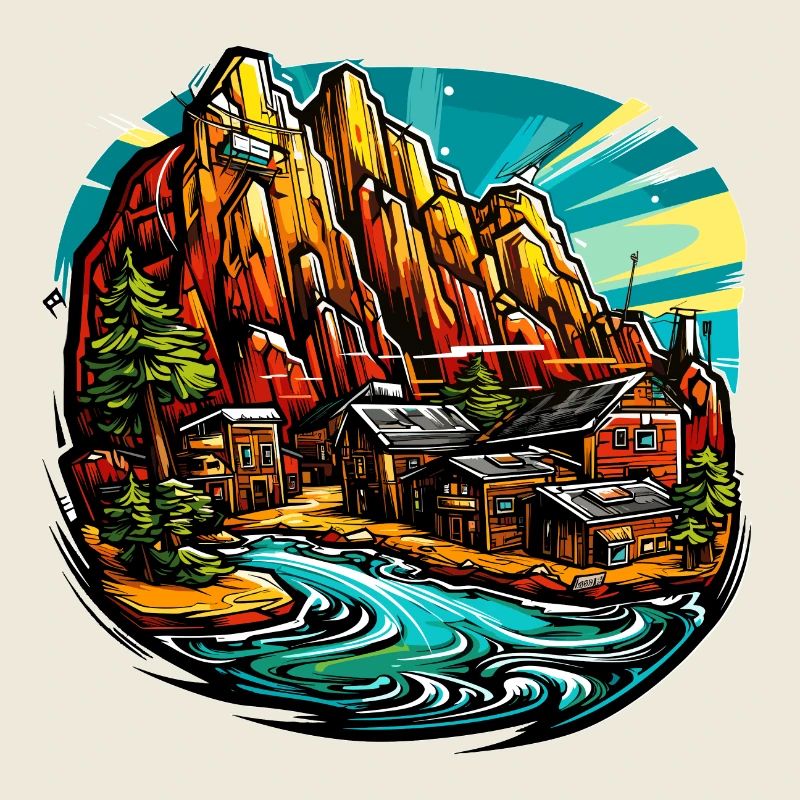 Paysage - Illustration