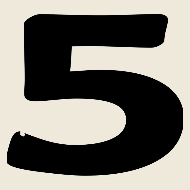 5. 5 ANS. 5e ANNIVERSAIRE. ANNIVERSAIRE 5 ANS. 5.