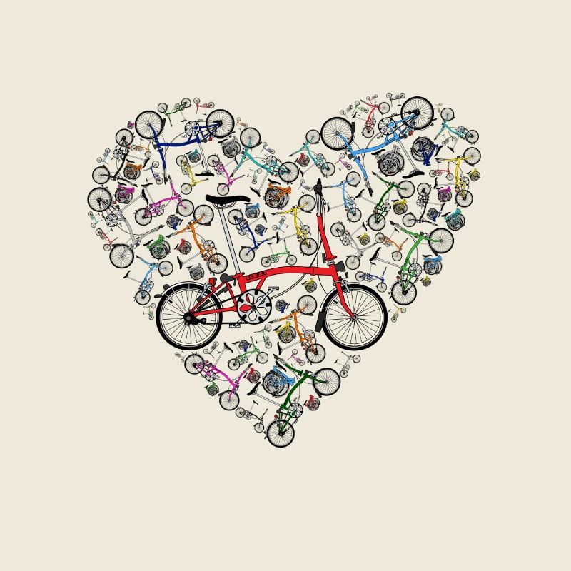 I Love Brompton Bikes