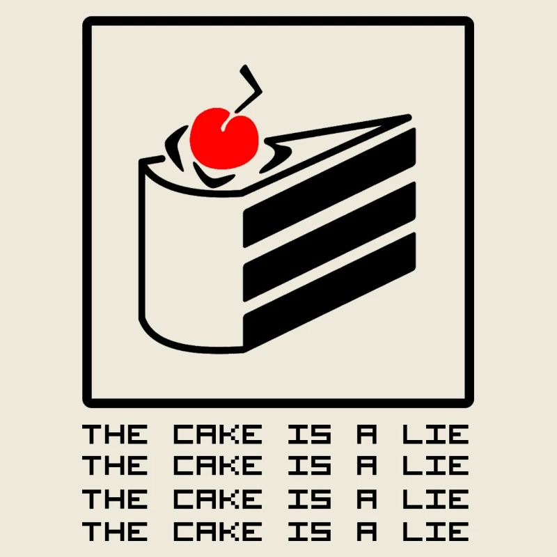 THE CAKE IS A LIE