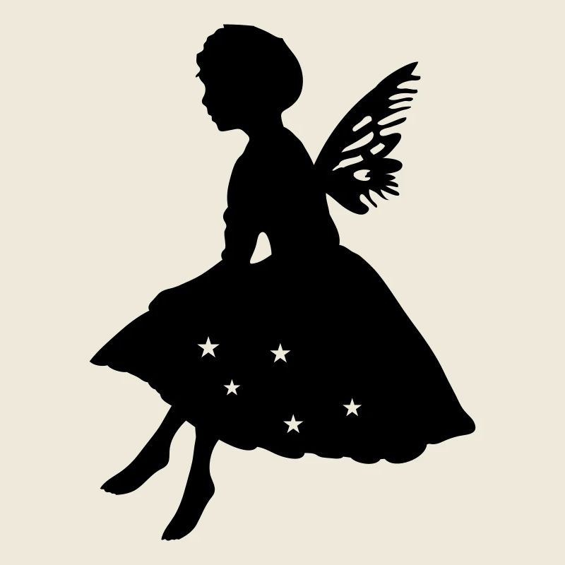 Little elf with wings