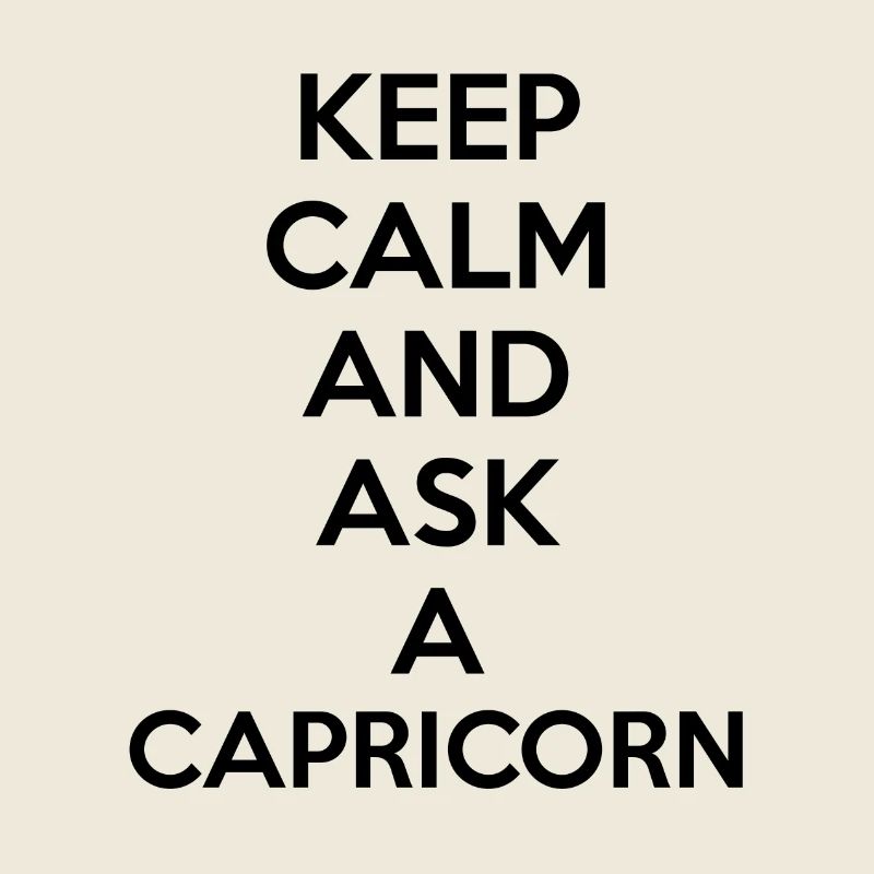 Capricorn Keep Calm