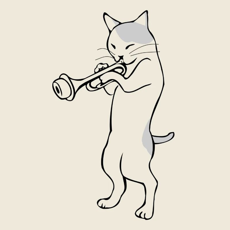 Trompette, chat