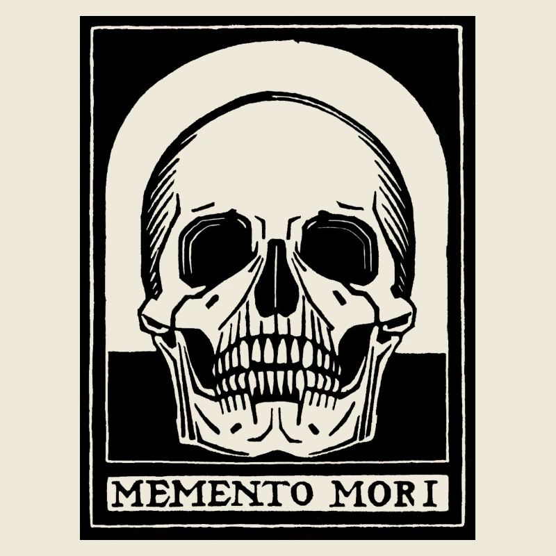 Memento Mori (black version)
