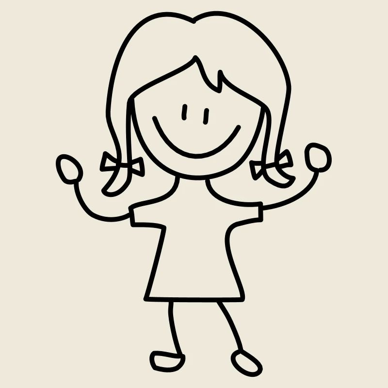 Kind Maedchen Kindergarten