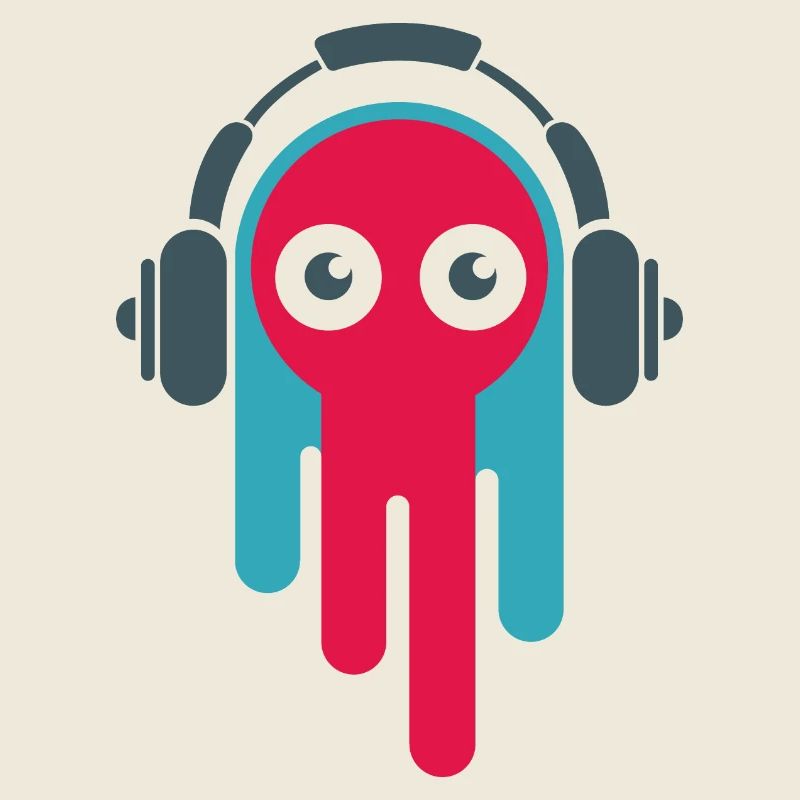 Beat Music Symbol Cartoon Ghost Comic Funny