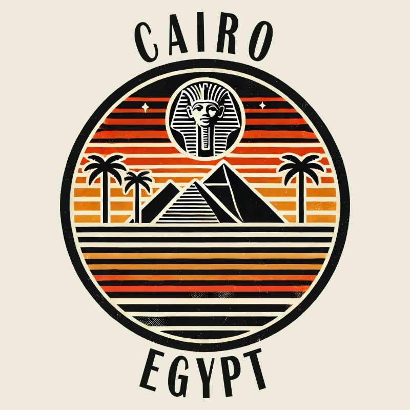 Cairo Egypt pyramid design