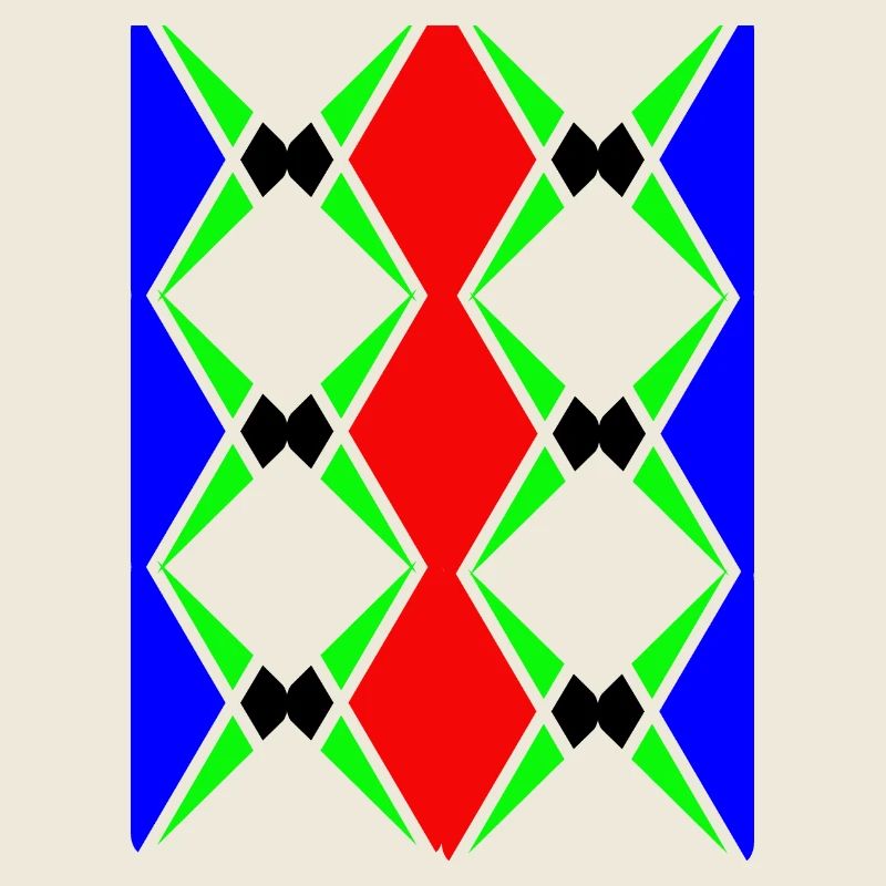 Multicolored unique design