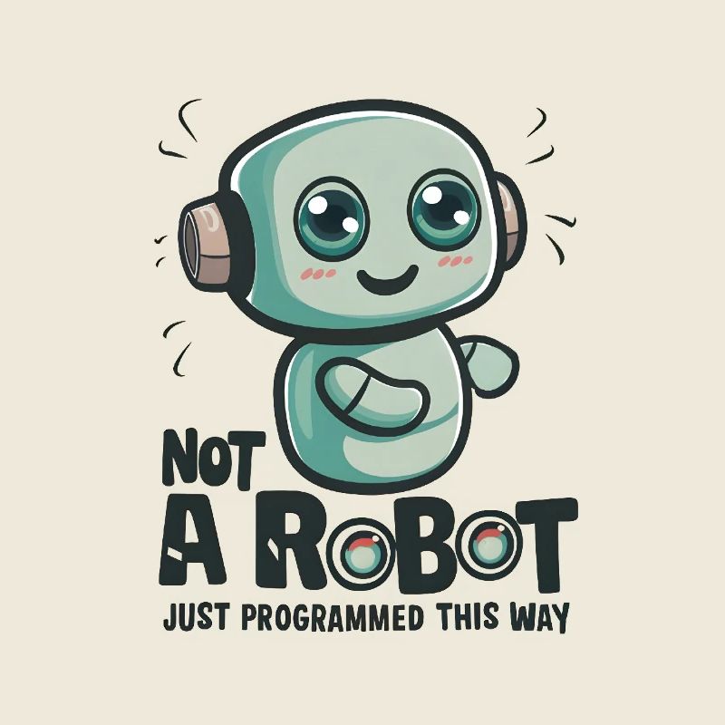 Pas un robot, juste programmé de cette façon