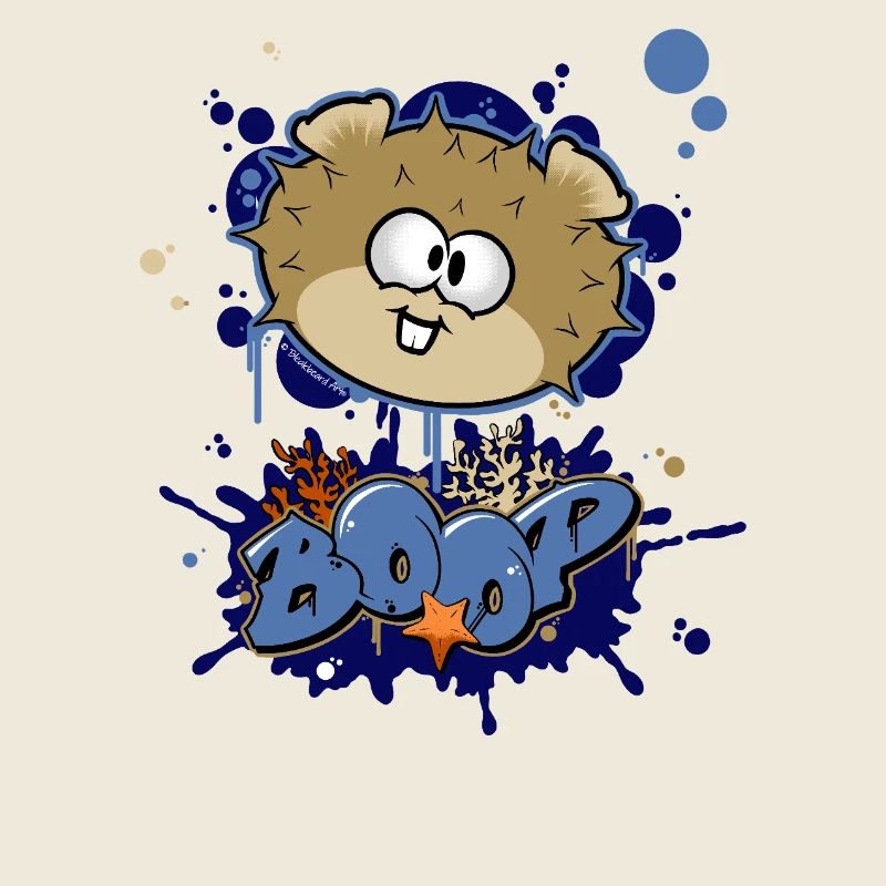 Graffiti Pufferfish
