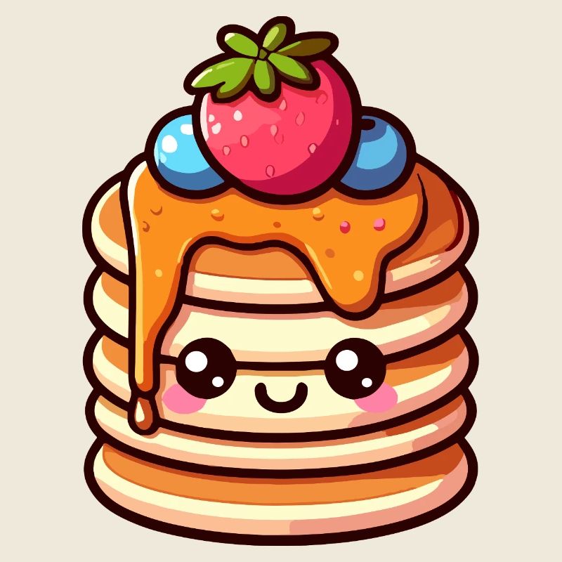 Conception de t-shirt Kawaii Snack Stack