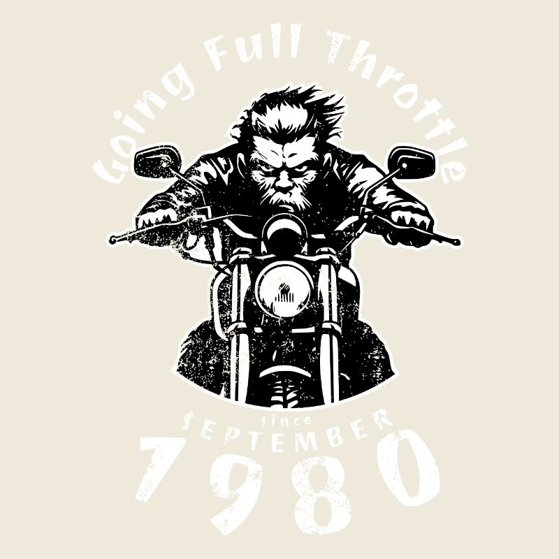 45th Birthday Going Full Throttle Since 09/1980