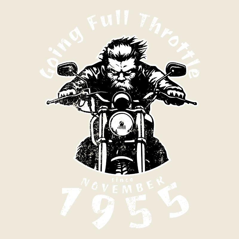 70. Geburtstag Going Full Throttle Since 11/1955