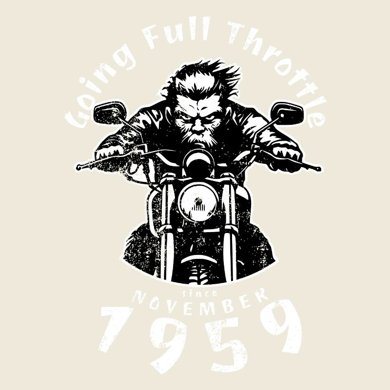 66. Geburtstag Going Full Throttle Since 11/1959