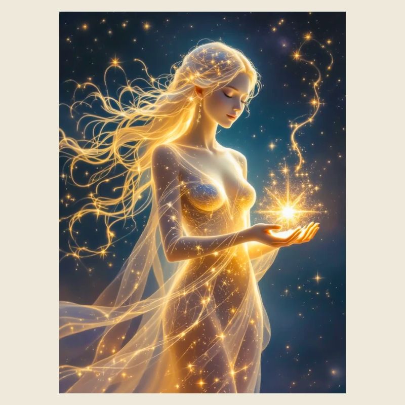 Interstellar maiden formed from starlight 