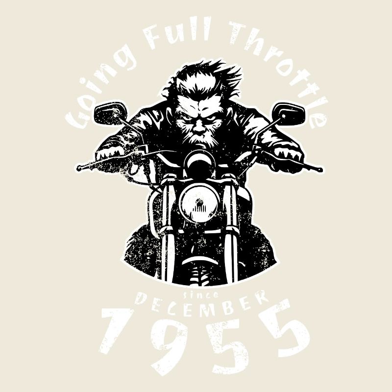 70. Geburtstag Going Full Throttle Since 12/1955