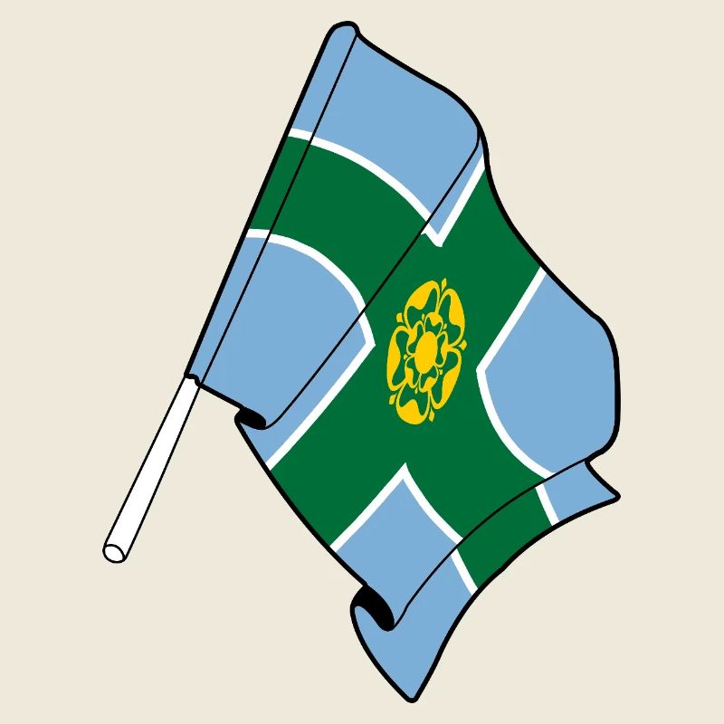 Drapeau du Derbyshire