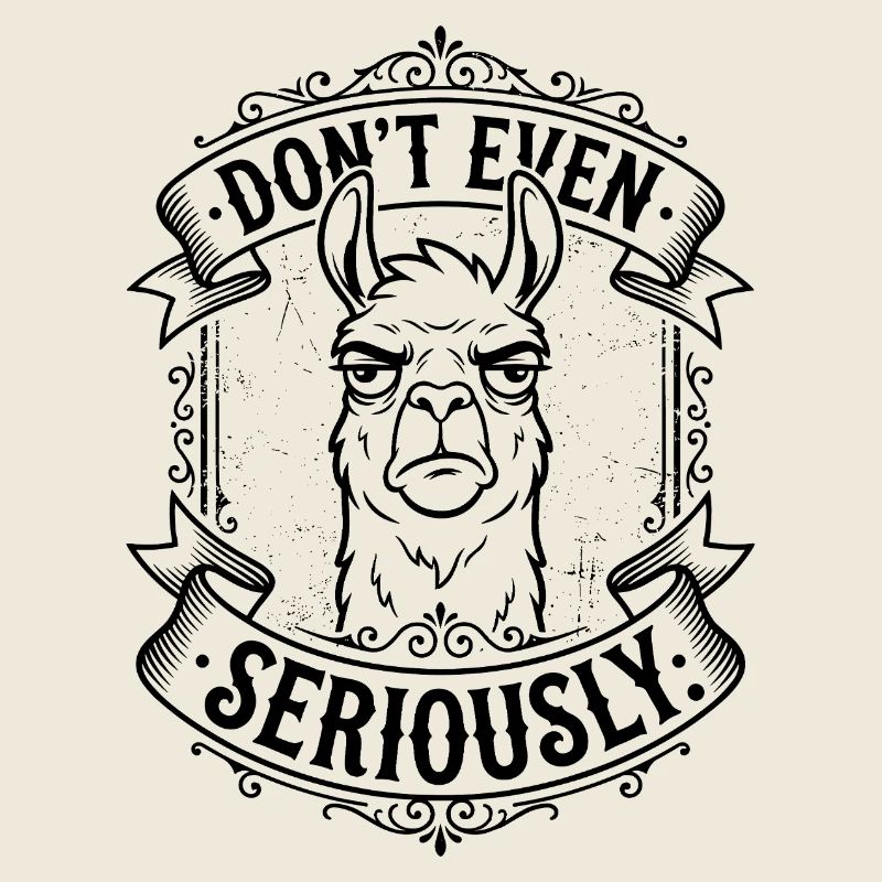 Ne faites même pas - Lama Design