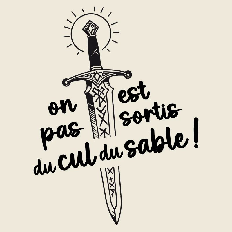 On est pas sortis du cul du sable !