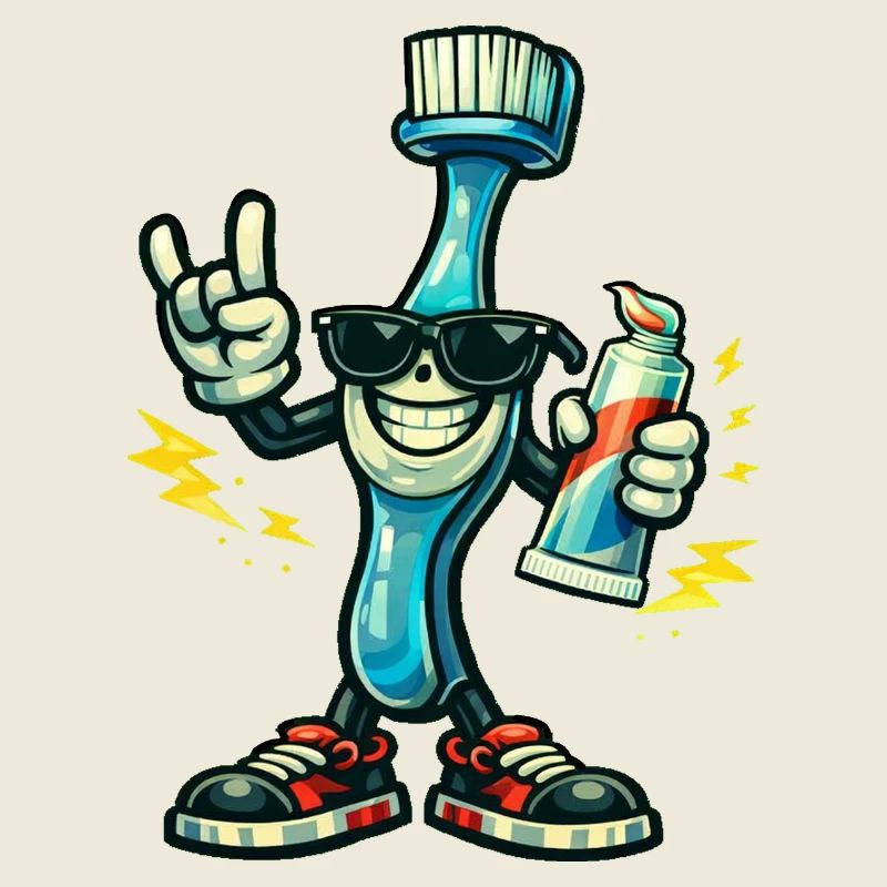Color Hero Toothbrush Man