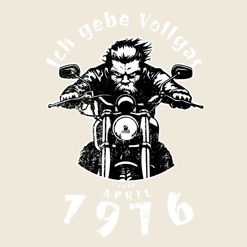 50. Geburtstag Ich gebe Vollgas seit 04/1976