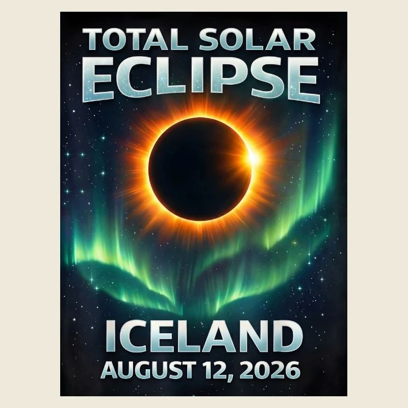 Total Solar Eclipse Iceland 2026 Reykjavik